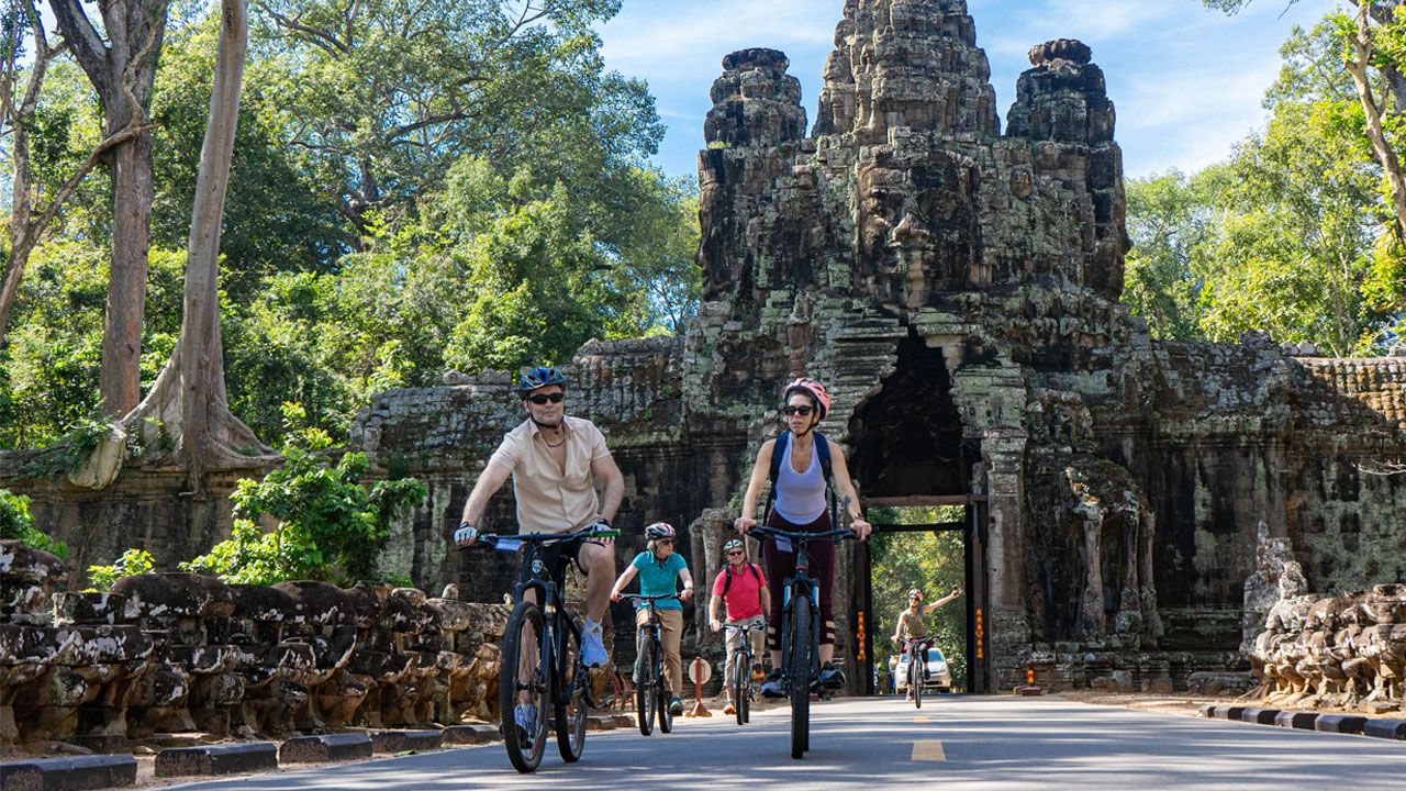 Cycling Angkor Region & Rainforest